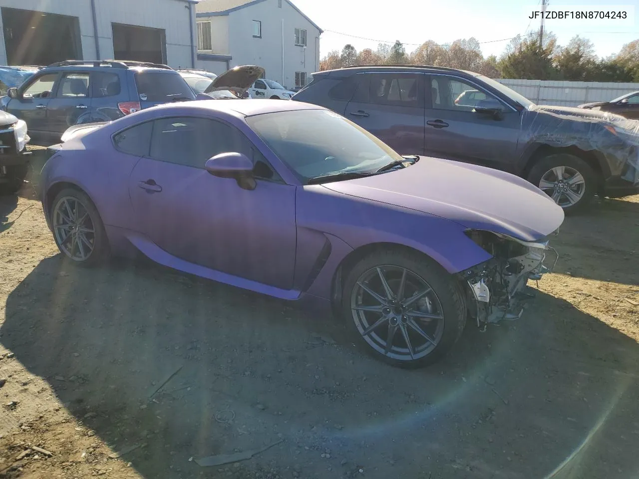 2022 Subaru Brz Limited VIN: JF1ZDBF18N8704243 Lot: 79225154