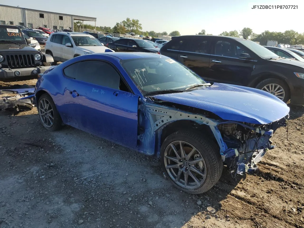 2023 Subaru Brz Premium VIN: JF1ZDBC11P8707721 Lot: 70647474