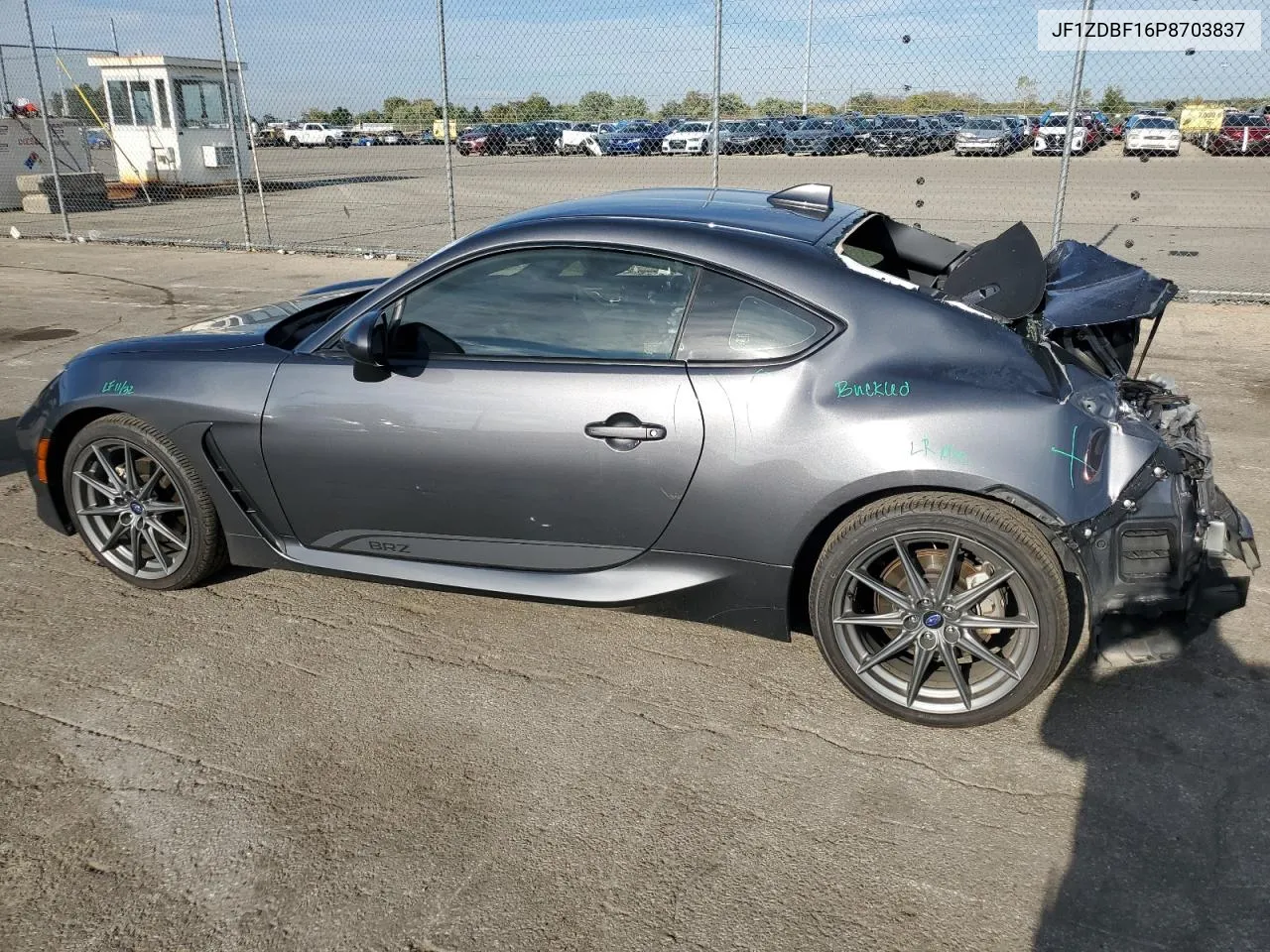 2023 Subaru Brz Limited VIN: JF1ZDBF16P8703837 Lot: 71072594