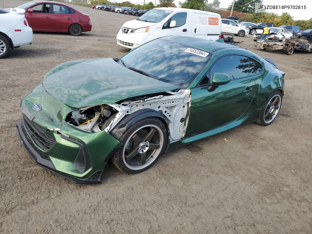 2023 Subaru Brz Limited VIN: JF1ZDBE18P9702815 Lot: 74553364