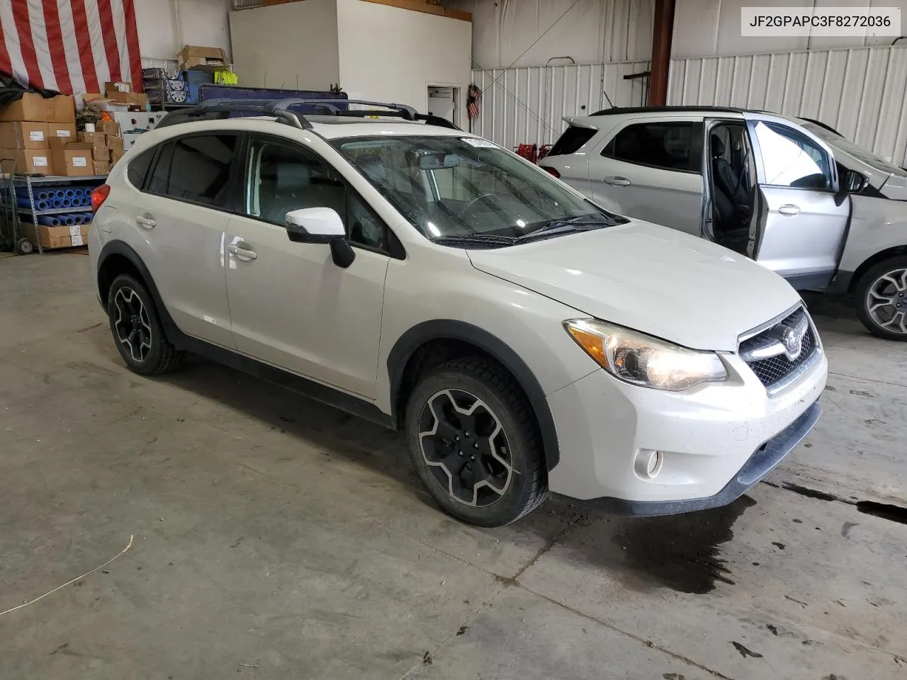 JF2GPAPC3F8272036 2015 Subaru Xv Crosstrek 2.0 Limited