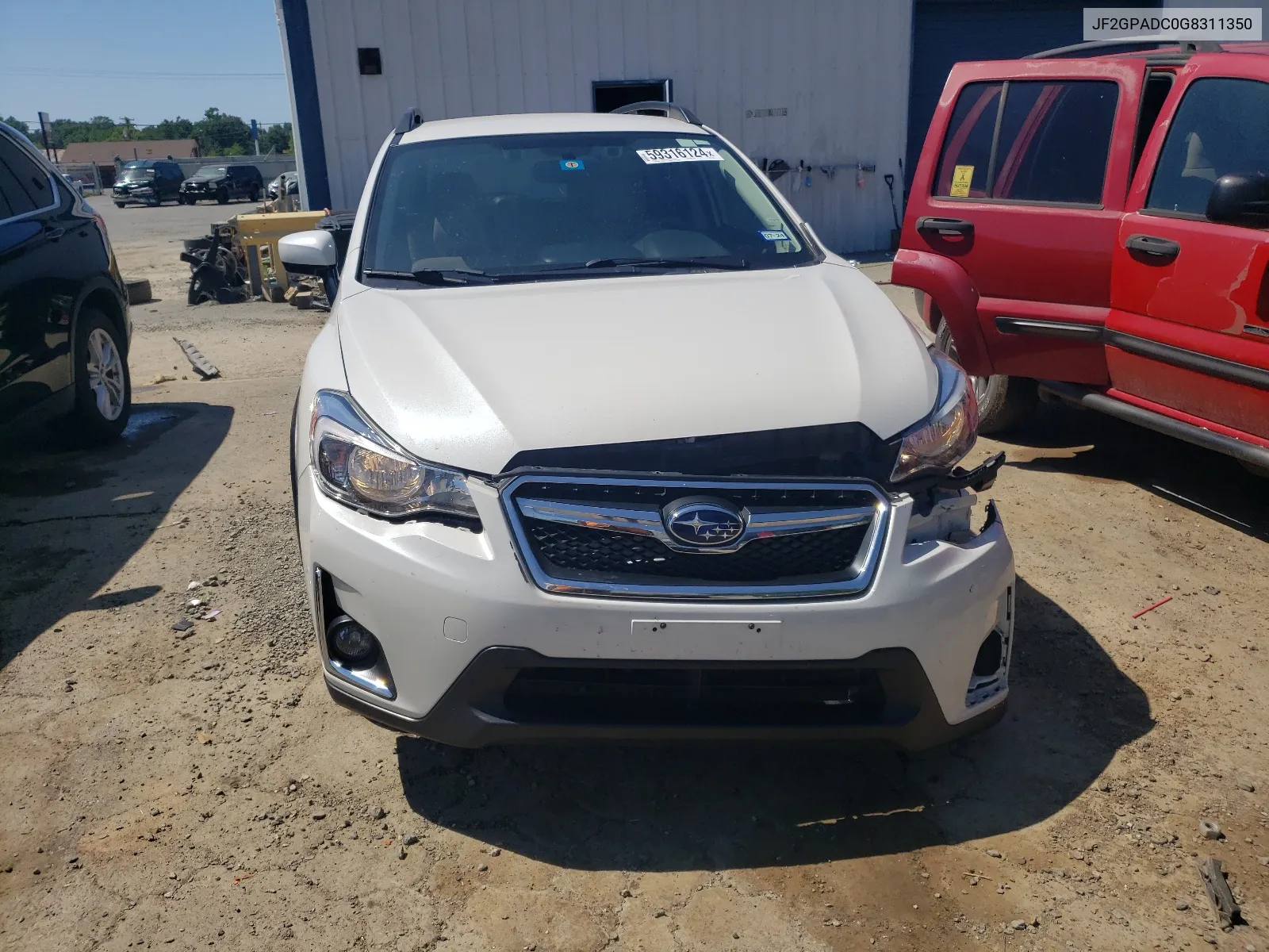 2016 Subaru Crosstrek Premium VIN: JF2GPADC0G8311350 Lot: 59316124