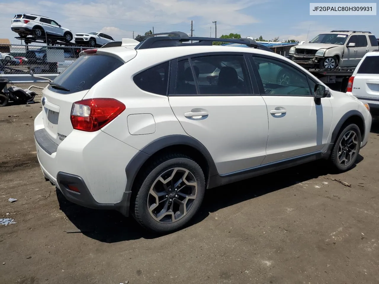 2016 Subaru Crosstrek Limited VIN: JF2GPALC8GH309931 Lot: 59574384