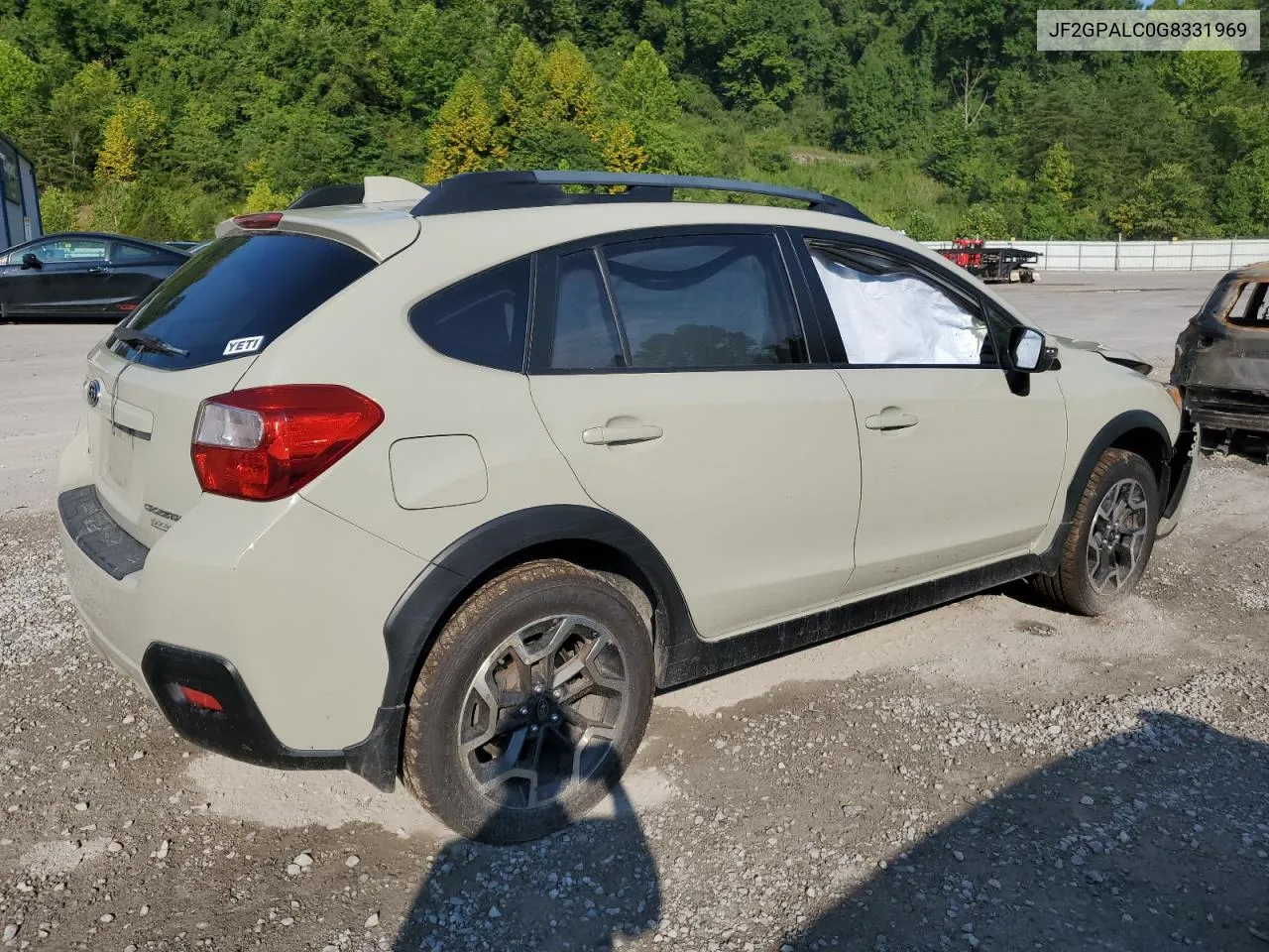 2016 Subaru Crosstrek Limited VIN: JF2GPALC0G8331969 Lot: 63049074