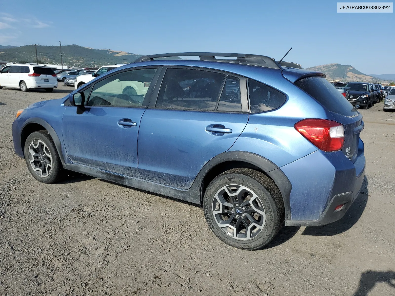 2016 Subaru Crosstrek Premium VIN: JF2GPABC0G8302392 Lot: 64037354