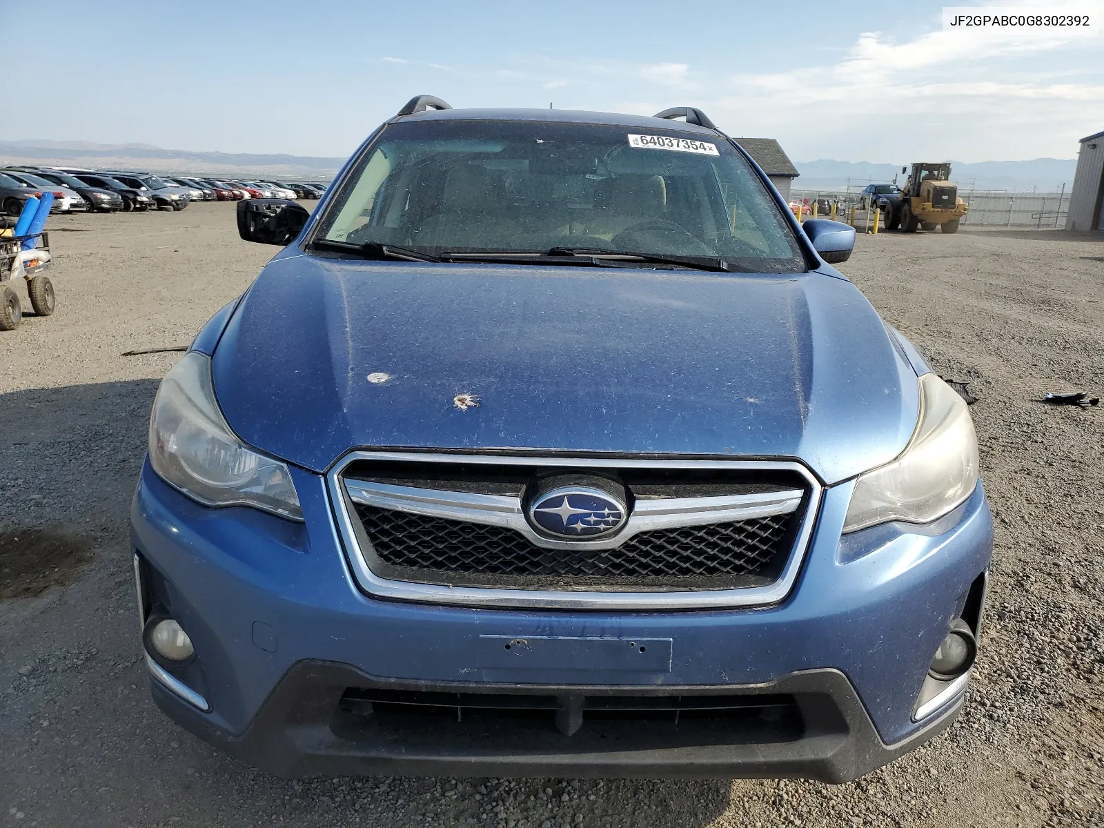 2016 Subaru Crosstrek Premium VIN: JF2GPABC0G8302392 Lot: 64037354