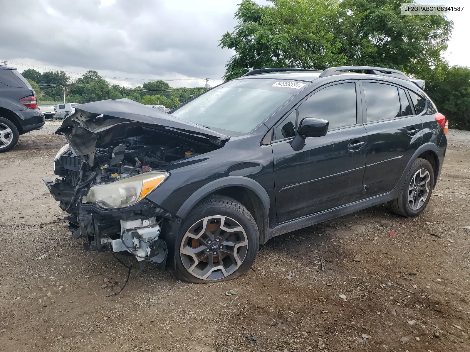 2016 Subaru Crosstrek Premium VIN: JF2GPABC1G8341587 Lot: 64959394