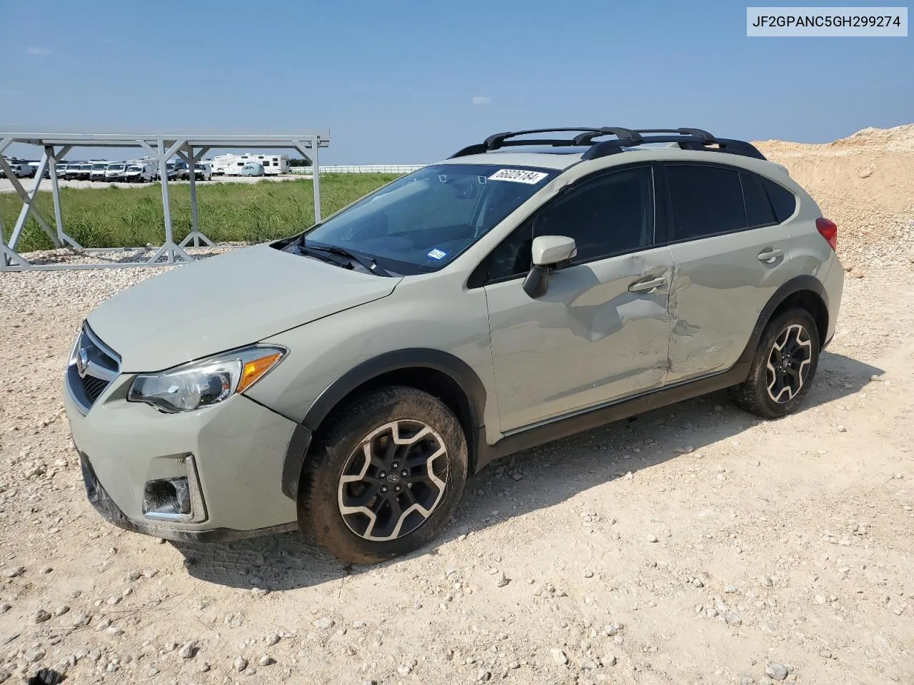 2016 Subaru Crosstrek Limited VIN: JF2GPANC5GH299274 Lot: 66026184