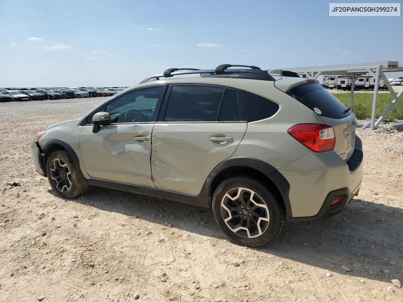 2016 Subaru Crosstrek Limited VIN: JF2GPANC5GH299274 Lot: 66026184