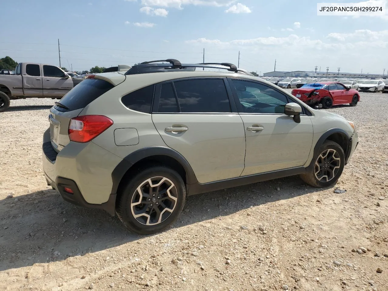 2016 Subaru Crosstrek Limited VIN: JF2GPANC5GH299274 Lot: 66026184