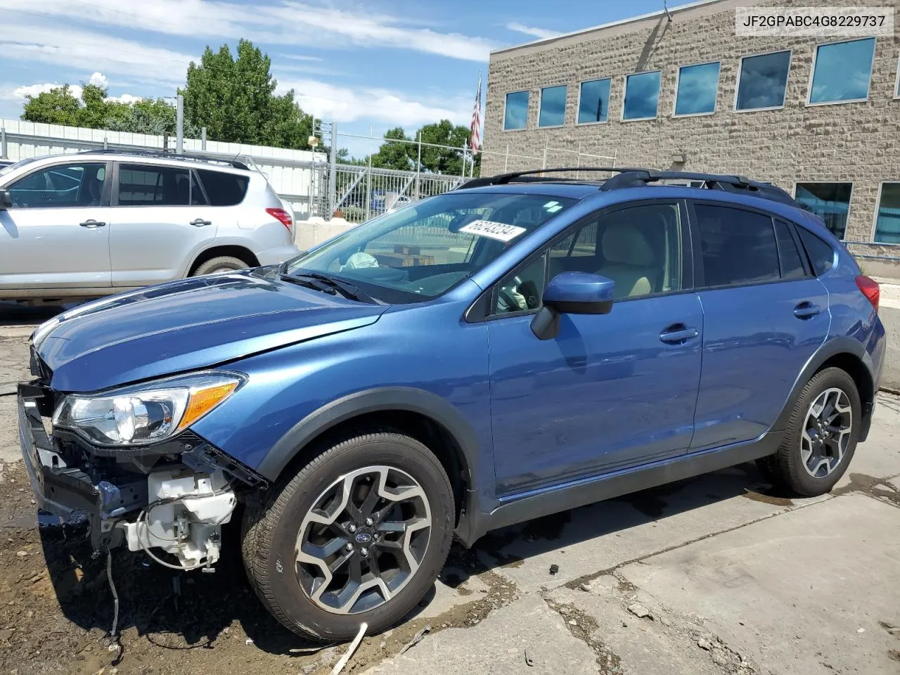 2016 Subaru Crosstrek Premium VIN: JF2GPABC4G8229737 Lot: 66243234