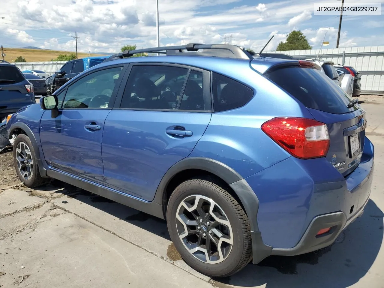 2016 Subaru Crosstrek Premium VIN: JF2GPABC4G8229737 Lot: 66243234