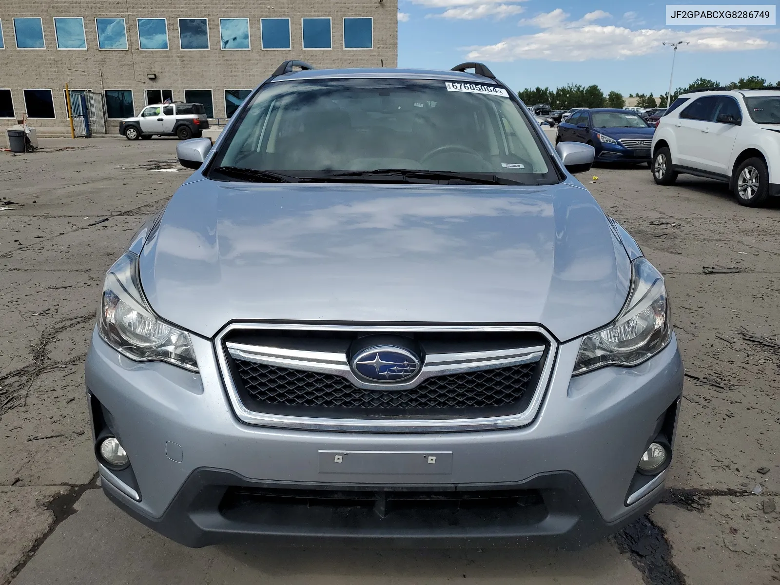 2016 Subaru Crosstrek Premium VIN: JF2GPABCXG8286749 Lot: 67685064