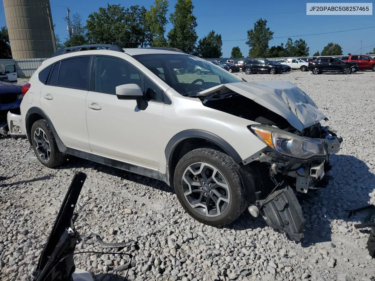 2016 Subaru Crosstrek Premium VIN: JF2GPABC5G8257465 Lot: 68032594