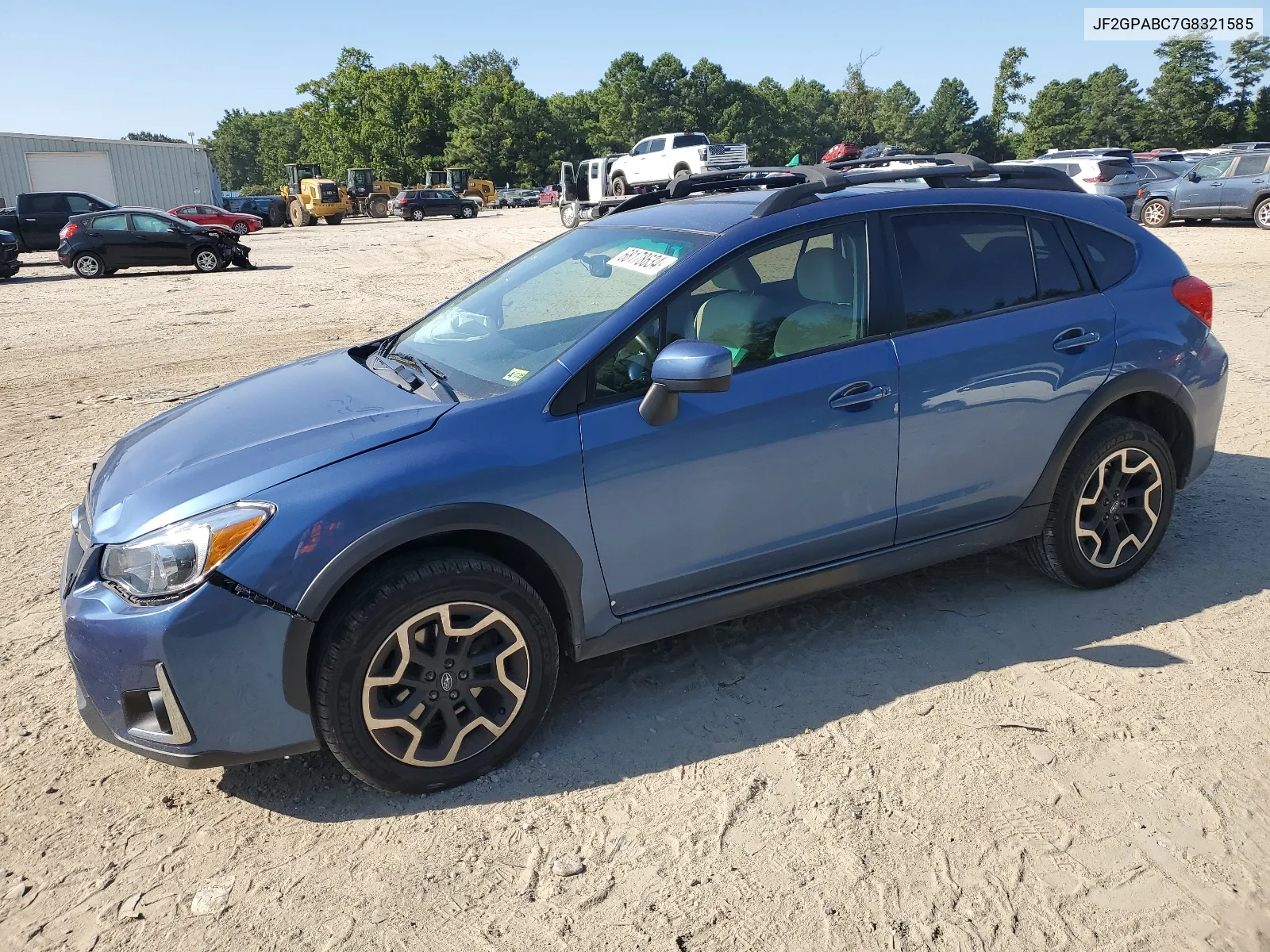 2016 Subaru Crosstrek Premium VIN: JF2GPABC7G8321585 Lot: 68178634