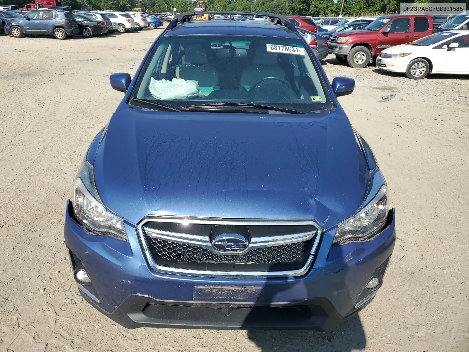 2016 Subaru Crosstrek Premium VIN: JF2GPABC7G8321585 Lot: 68178634