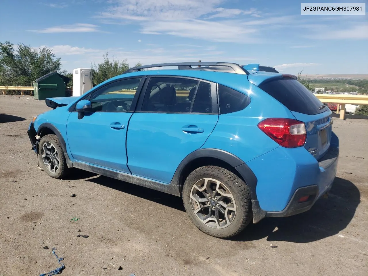 2016 Subaru Crosstrek Limited VIN: JF2GPANC6GH307981 Lot: 68451414