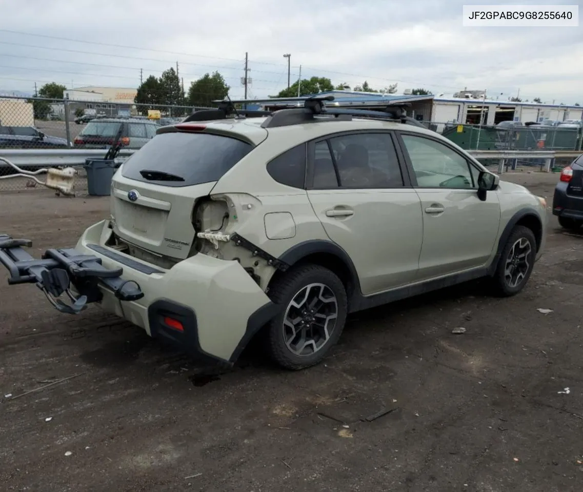 2016 Subaru Crosstrek Premium VIN: JF2GPABC9G8255640 Lot: 68505874