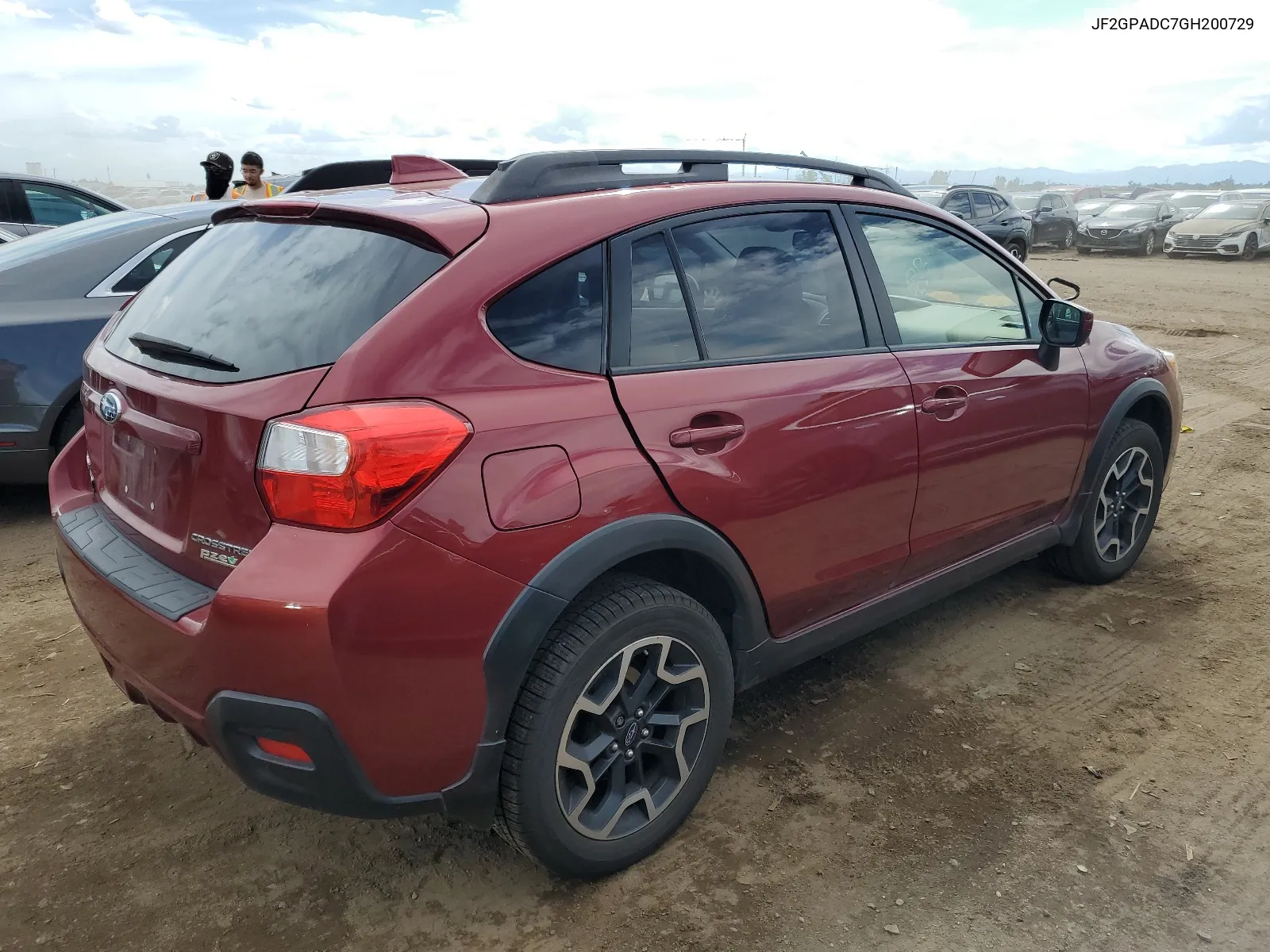 2016 Subaru Crosstrek Premium VIN: JF2GPADC7GH200729 Lot: 69251444