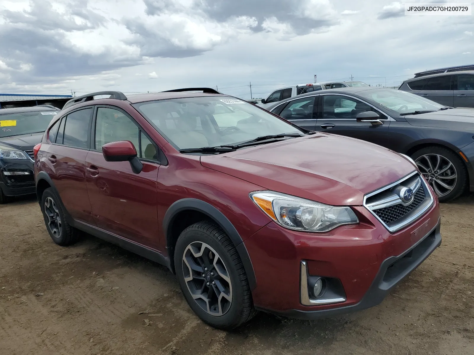 2016 Subaru Crosstrek Premium VIN: JF2GPADC7GH200729 Lot: 69251444