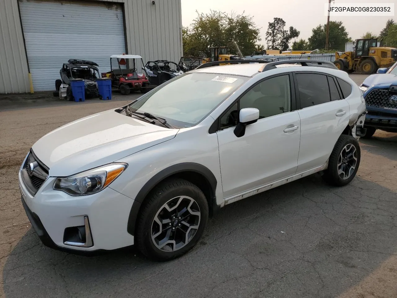 2016 Subaru Crosstrek Premium VIN: JF2GPABC0G8230352 Lot: 70020724