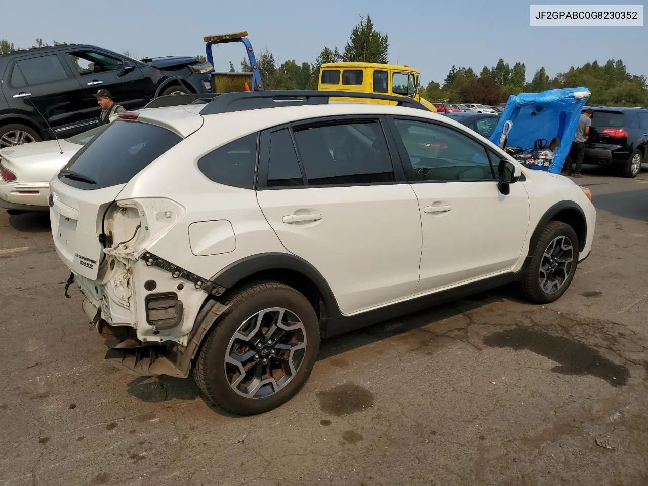 2016 Subaru Crosstrek Premium VIN: JF2GPABC0G8230352 Lot: 70020724