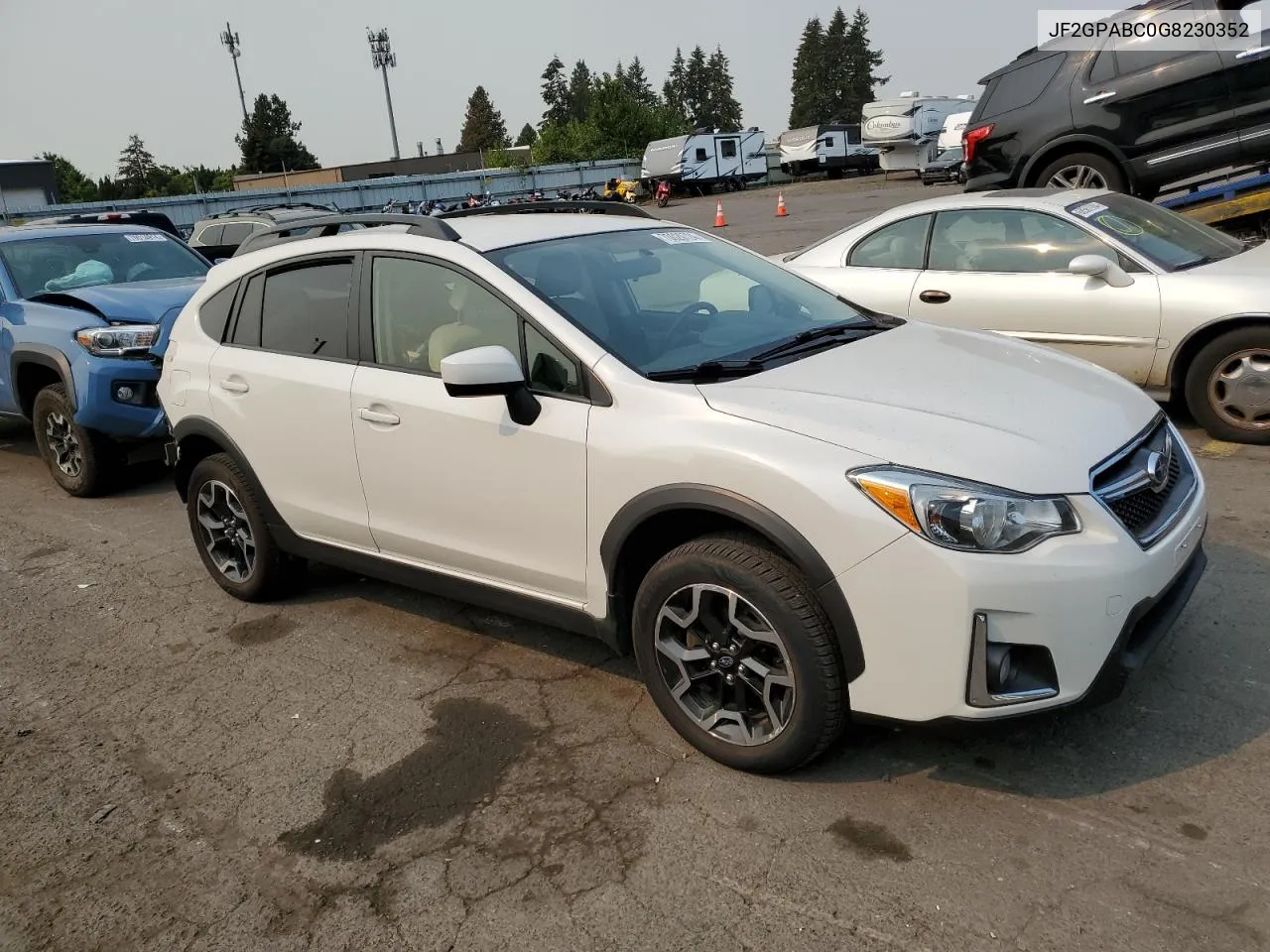 2016 Subaru Crosstrek Premium VIN: JF2GPABC0G8230352 Lot: 70020724