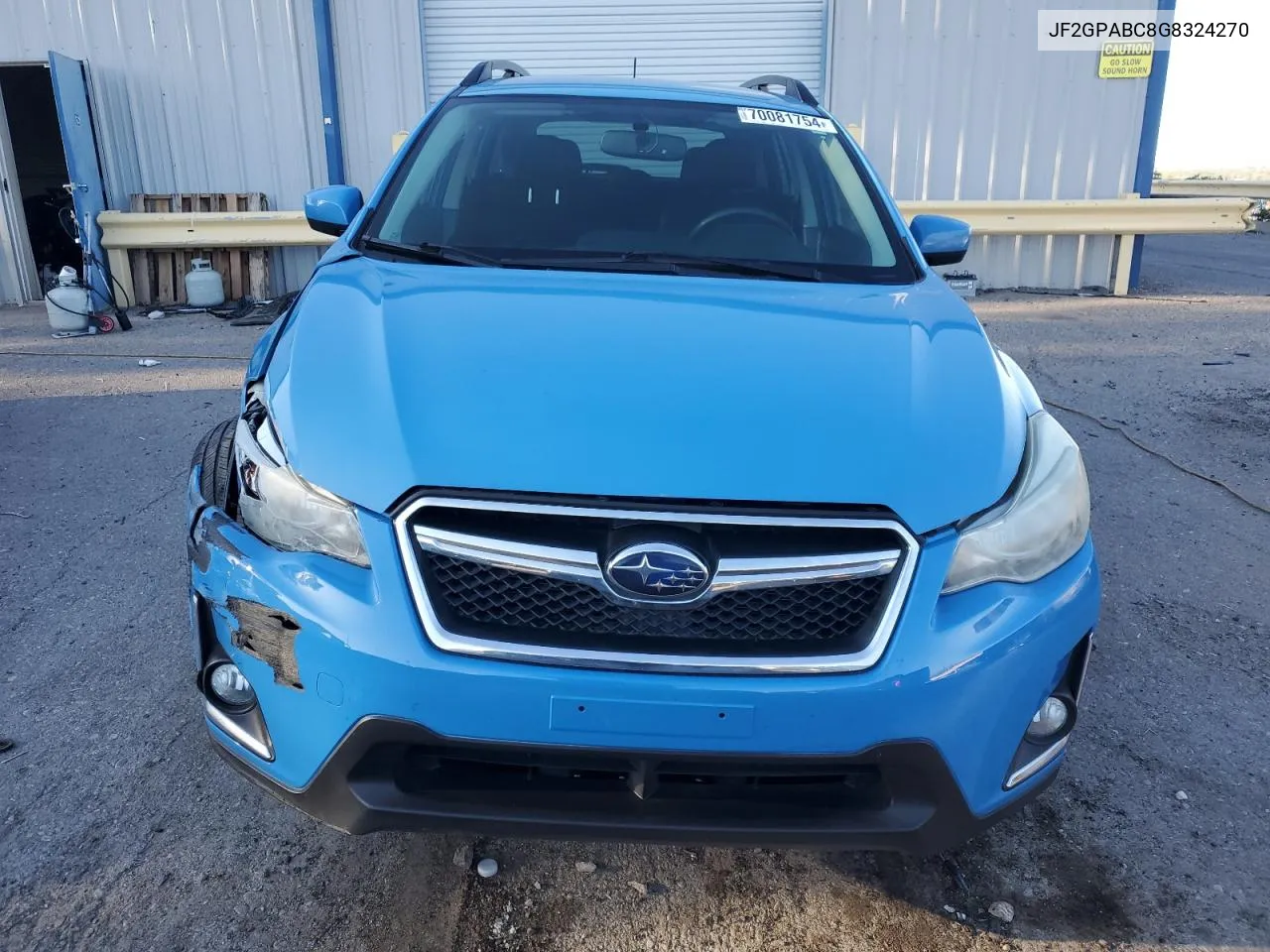 2016 Subaru Crosstrek Premium VIN: JF2GPABC8G8324270 Lot: 70081754