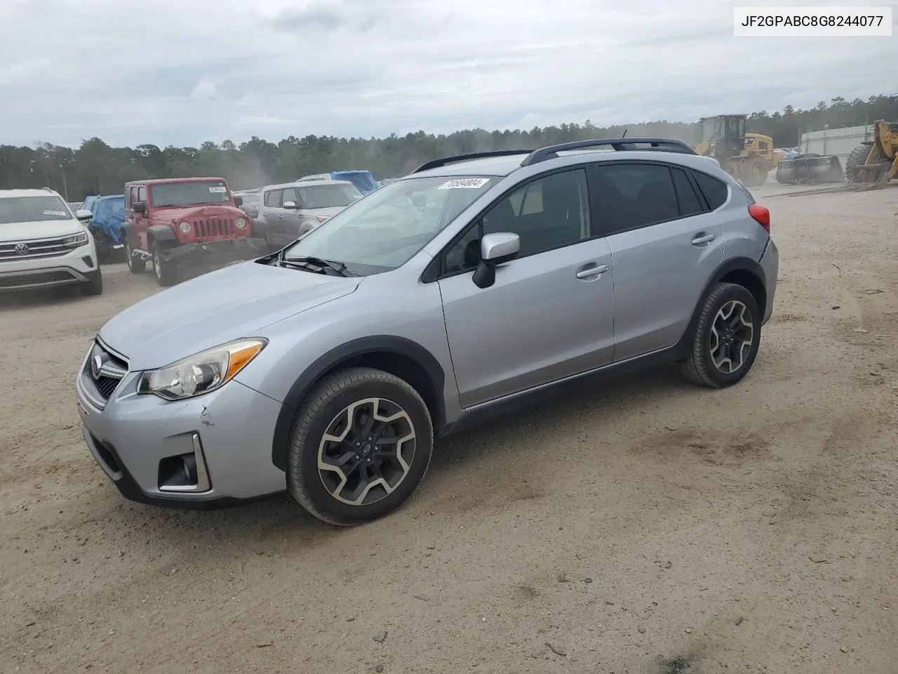 2016 Subaru Crosstrek Premium VIN: JF2GPABC8G8244077 Lot: 70584804