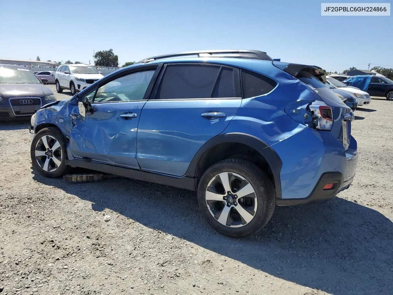 2016 Subaru Crosstrek 2.0I Hybrid Touring VIN: JF2GPBLC6GH224866 Lot: 70670674