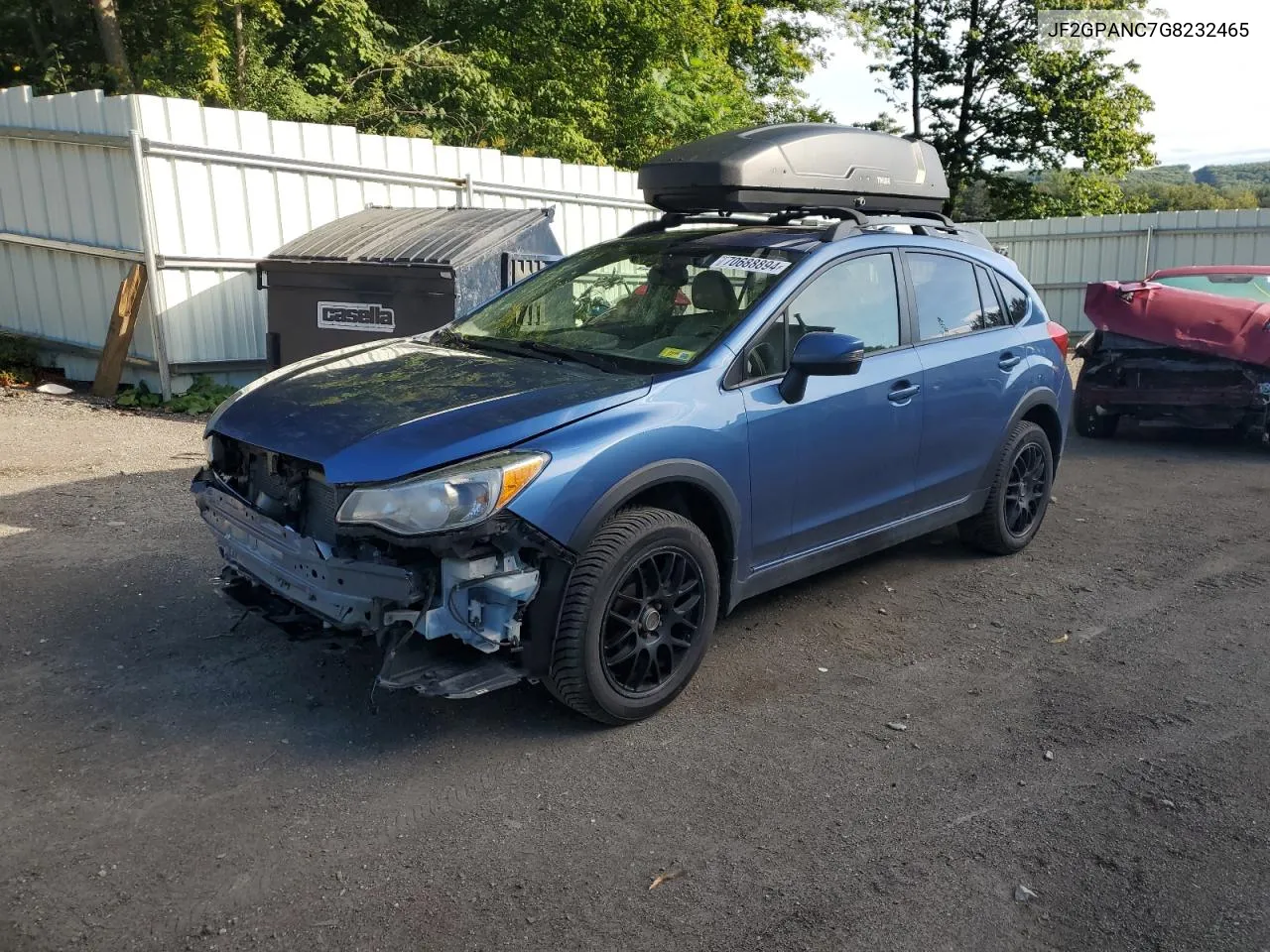 2016 Subaru Crosstrek Limited VIN: JF2GPANC7G8232465 Lot: 70688894