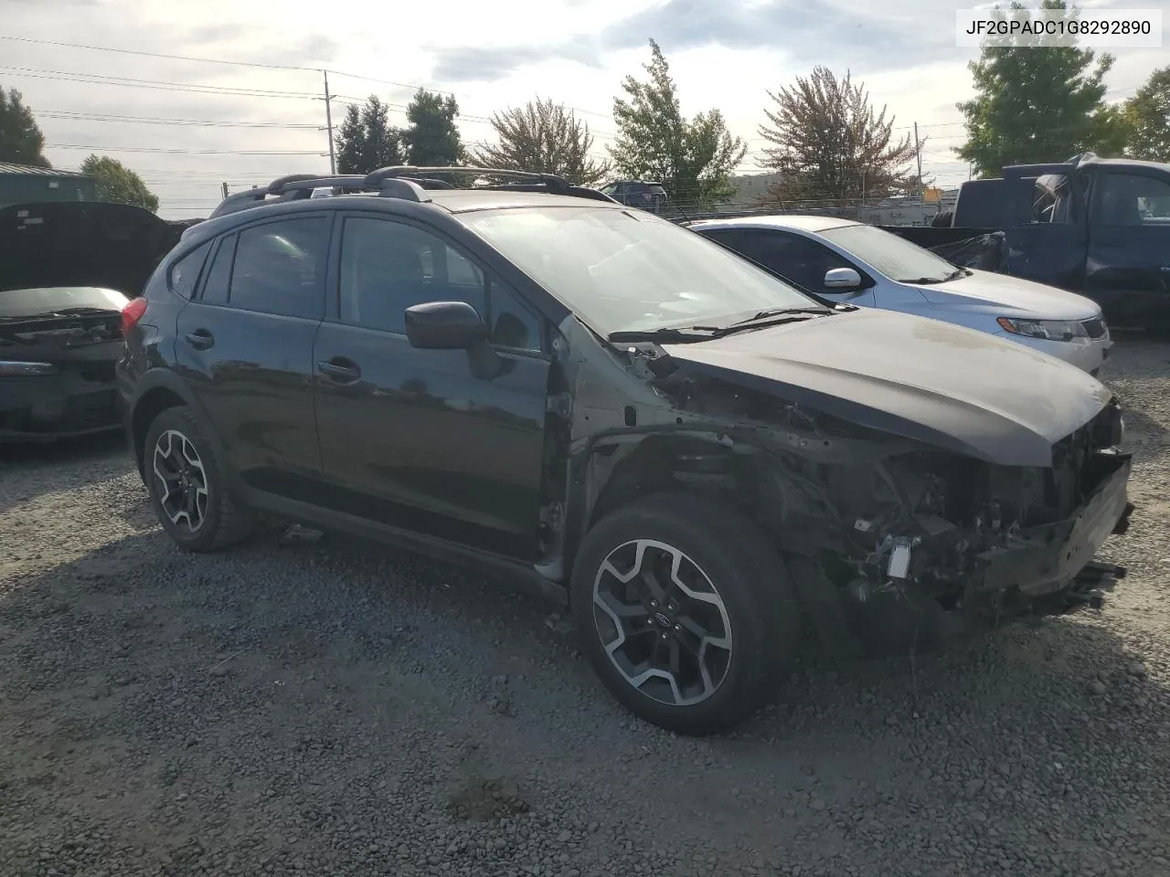 2016 Subaru Crosstrek Premium VIN: JF2GPADC1G8292890 Lot: 70692334