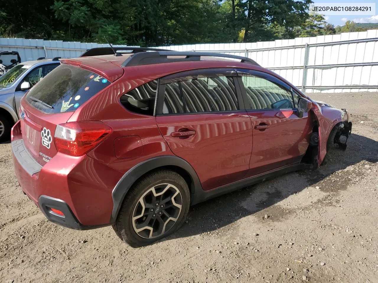 2016 Subaru Crosstrek Premium VIN: JF2GPABC1G8284291 Lot: 71358684