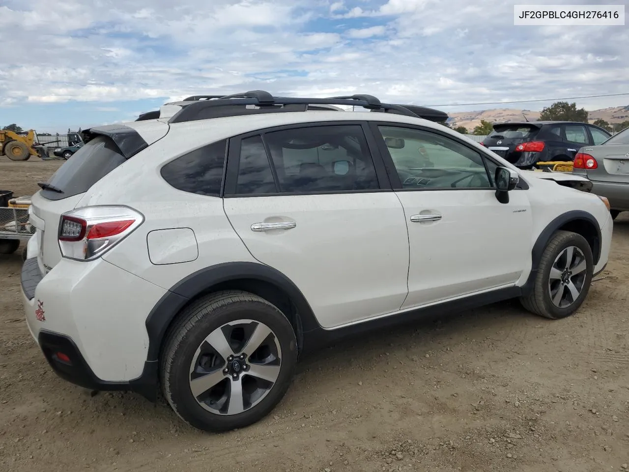 2016 Subaru Crosstrek 2.0I Hybrid Touring VIN: JF2GPBLC4GH276416 Lot: 72078314