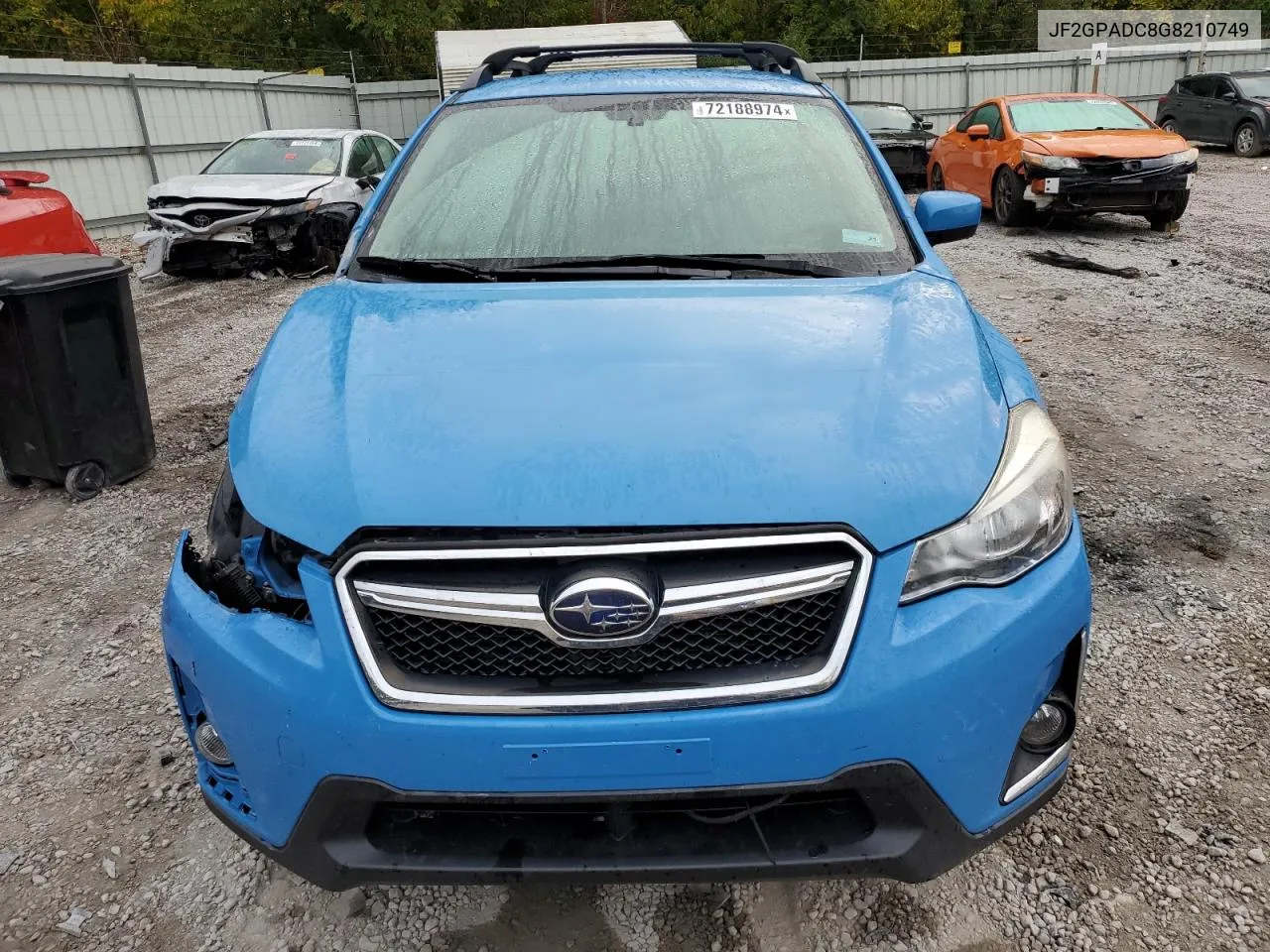 2016 Subaru Crosstrek Premium VIN: JF2GPADC8G8210749 Lot: 72188974