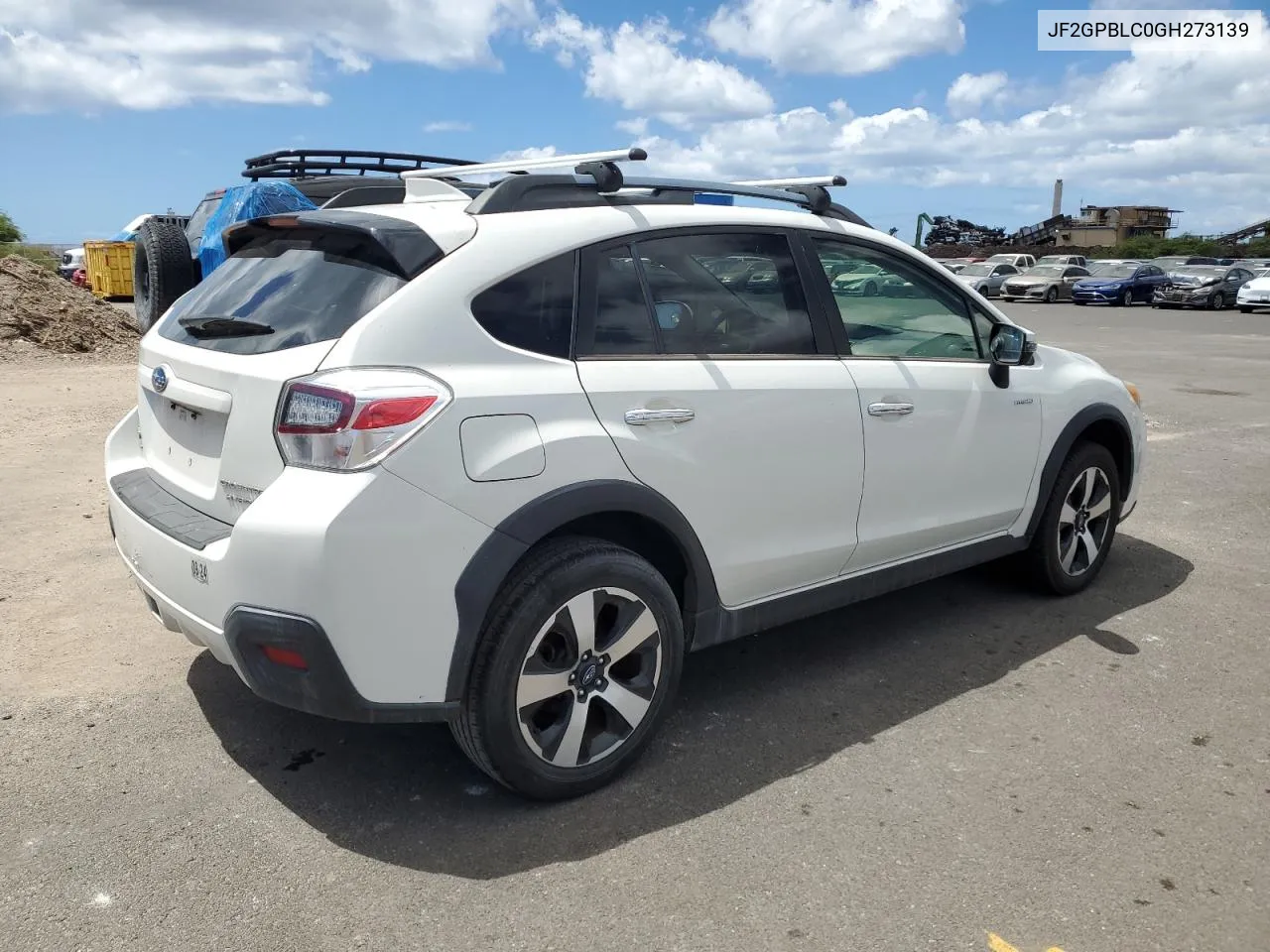 2016 Subaru Crosstrek 2.0I Hybrid Touring VIN: JF2GPBLC0GH273139 Lot: 72429624