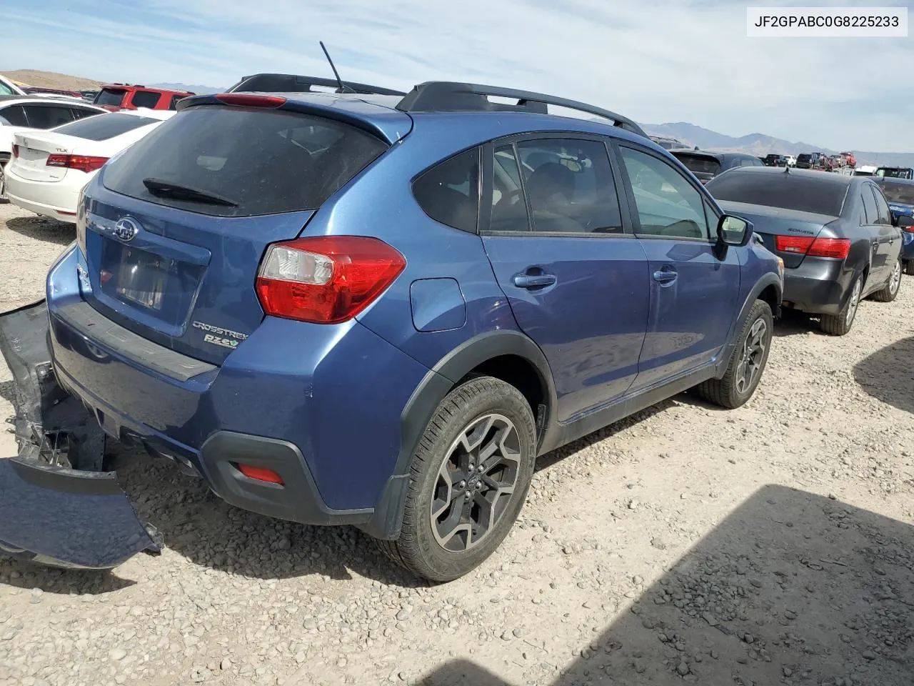 2016 Subaru Crosstrek Premium VIN: JF2GPABC0G8225233 Lot: 72563694