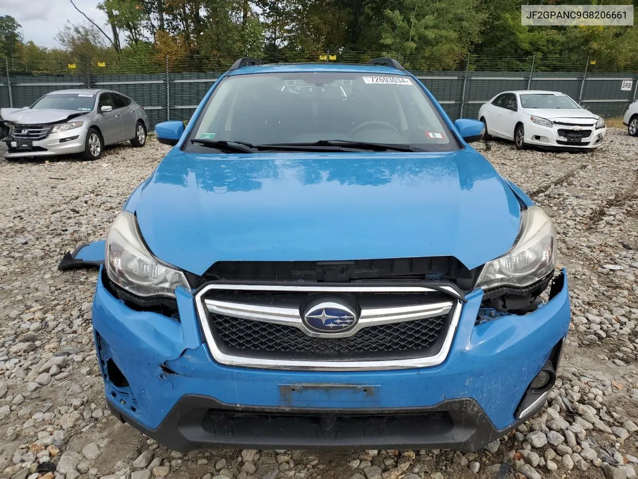 2016 Subaru Crosstrek Limited VIN: JF2GPANC9G8206661 Lot: 72693034