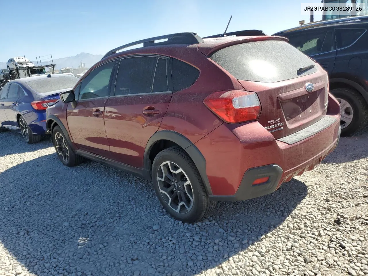 2016 Subaru Crosstrek Premium VIN: JF2GPABC0G8289126 Lot: 73335744