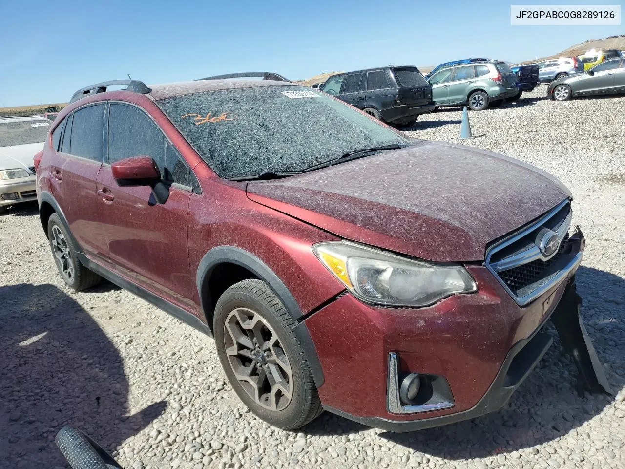 2016 Subaru Crosstrek Premium VIN: JF2GPABC0G8289126 Lot: 73335744