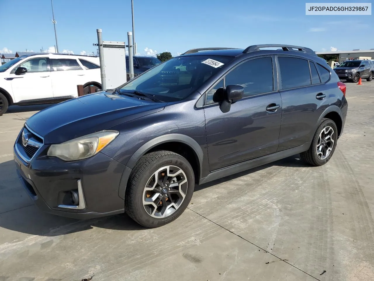 2016 Subaru Crosstrek Premium VIN: JF2GPADC6GH329867 Lot: 73705964