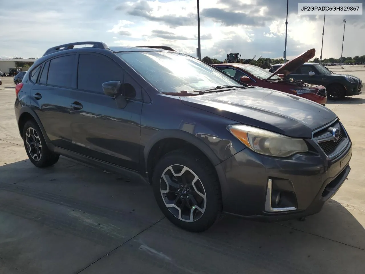 2016 Subaru Crosstrek Premium VIN: JF2GPADC6GH329867 Lot: 73705964