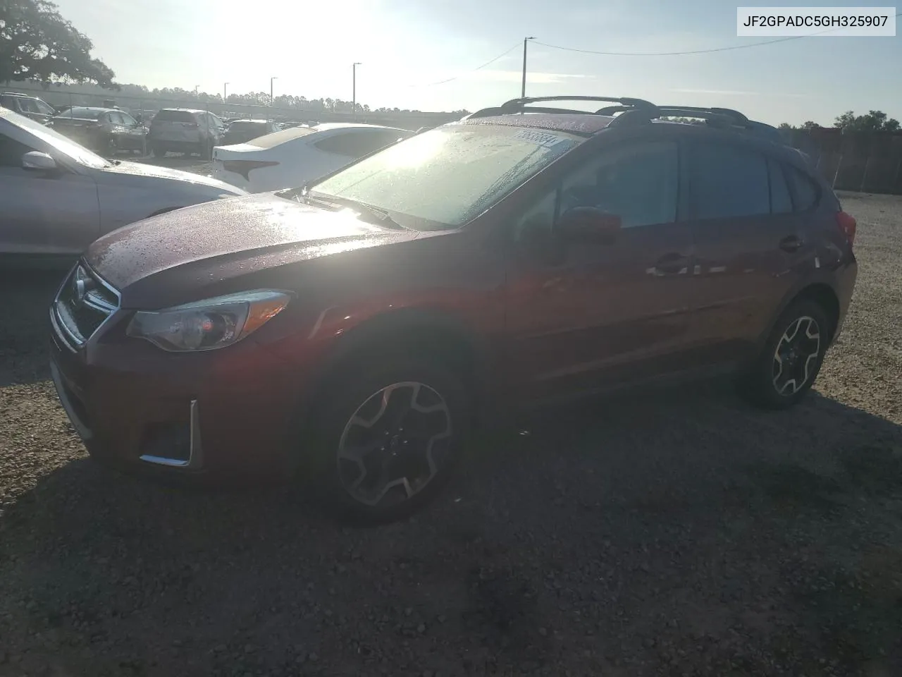 2016 Subaru Crosstrek Premium VIN: JF2GPADC5GH325907 Lot: 73833884