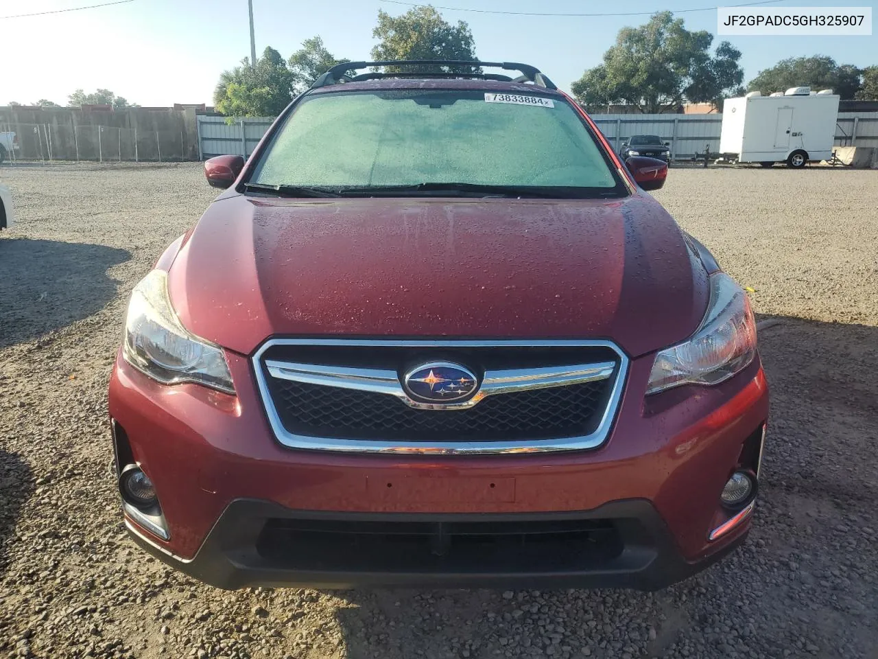 2016 Subaru Crosstrek Premium VIN: JF2GPADC5GH325907 Lot: 73833884