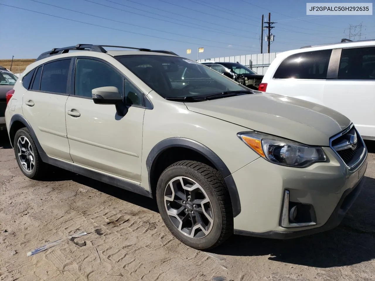 2016 Subaru Crosstrek Limited VIN: JF2GPALC5GH292635 Lot: 74038404