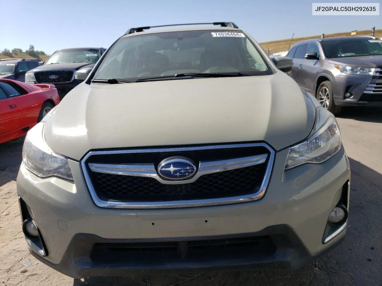 2016 Subaru Crosstrek Limited VIN: JF2GPALC5GH292635 Lot: 74038404