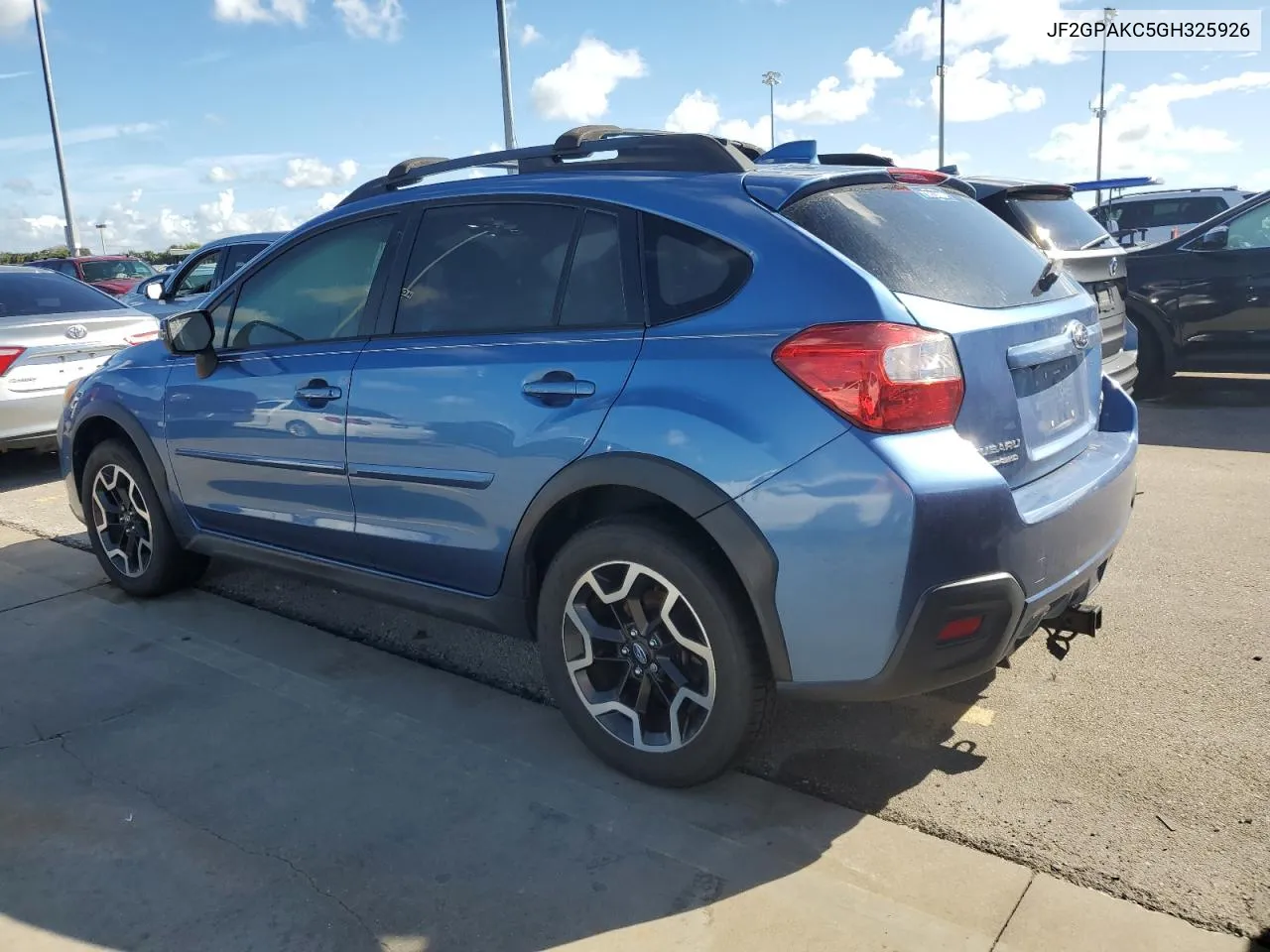 2016 Subaru Crosstrek Limited VIN: JF2GPAKC5GH325926 Lot: 74102834