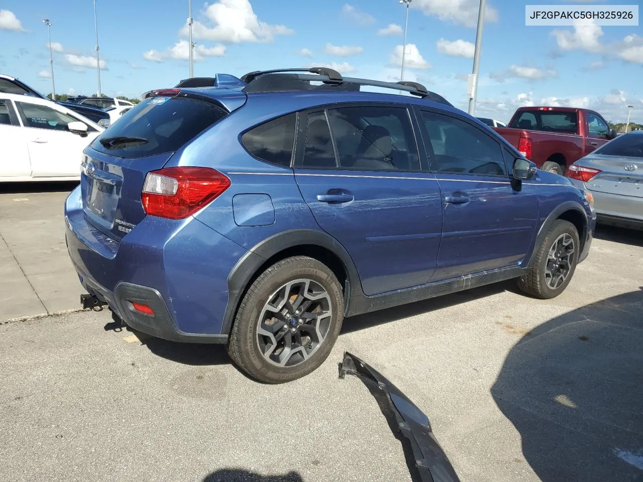 2016 Subaru Crosstrek Limited VIN: JF2GPAKC5GH325926 Lot: 74102834