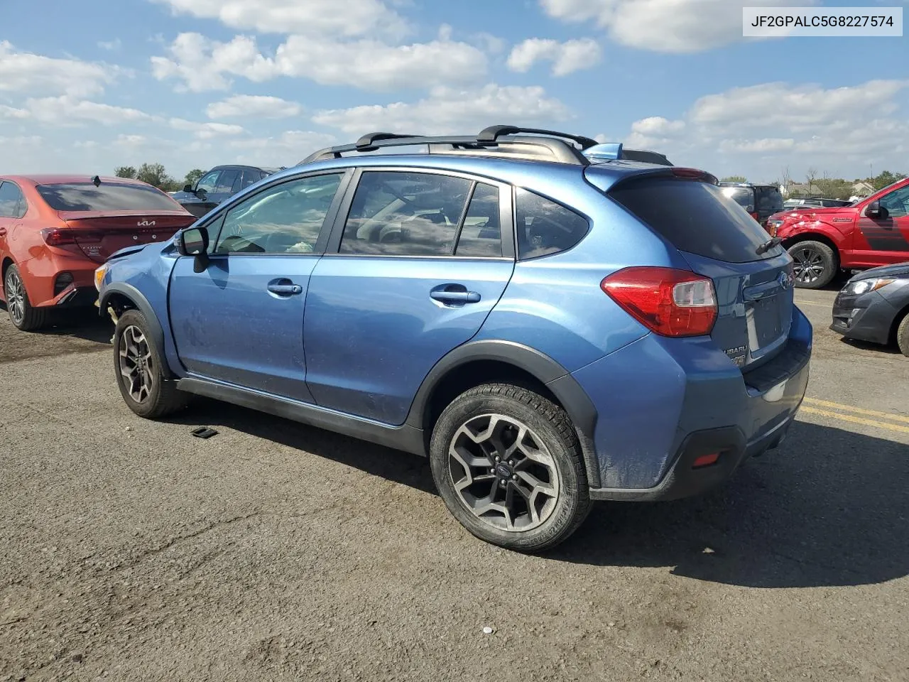 2016 Subaru Crosstrek Limited VIN: JF2GPALC5G8227574 Lot: 74191854