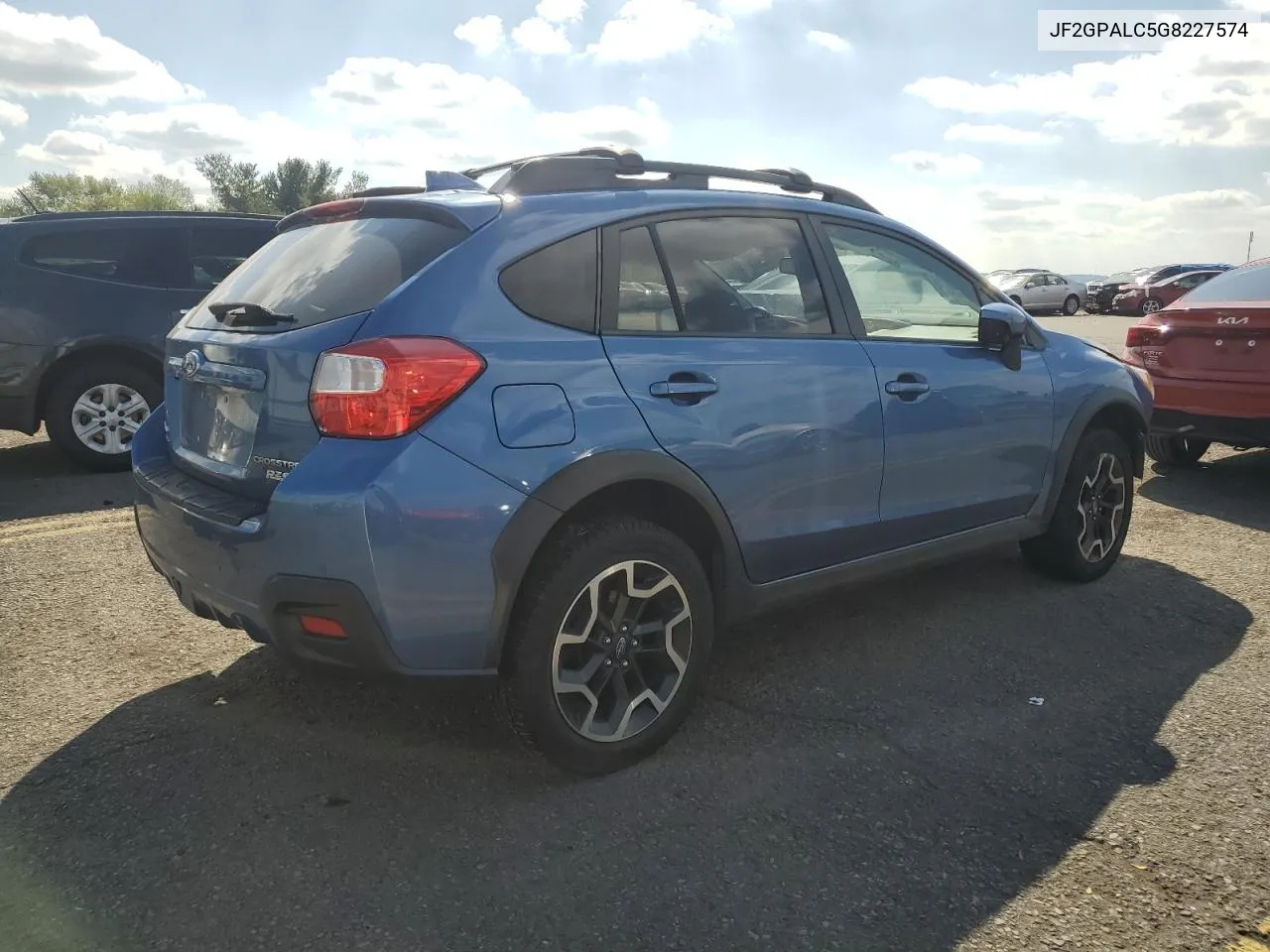 2016 Subaru Crosstrek Limited VIN: JF2GPALC5G8227574 Lot: 74191854